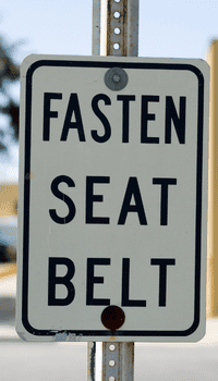 fasten seat belt sign