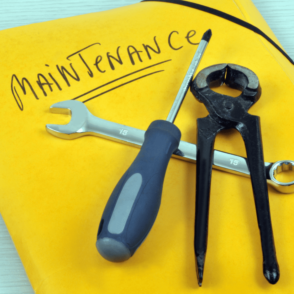 maintenance folder and tools